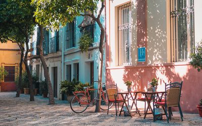 Breng schoonheid in de straten van Spanje